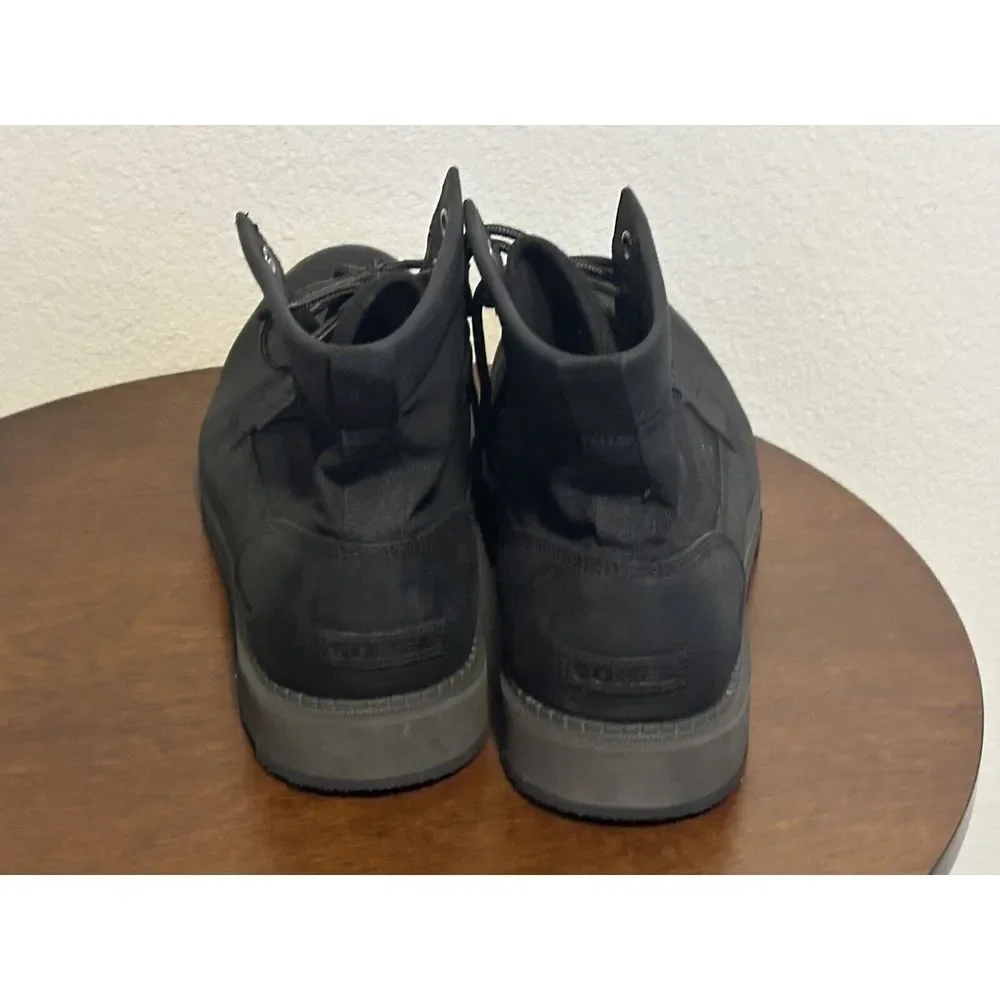 NEW Sorel Men's Madson II Field Waterproof Leather Chukka Boots Size 15 Black‎